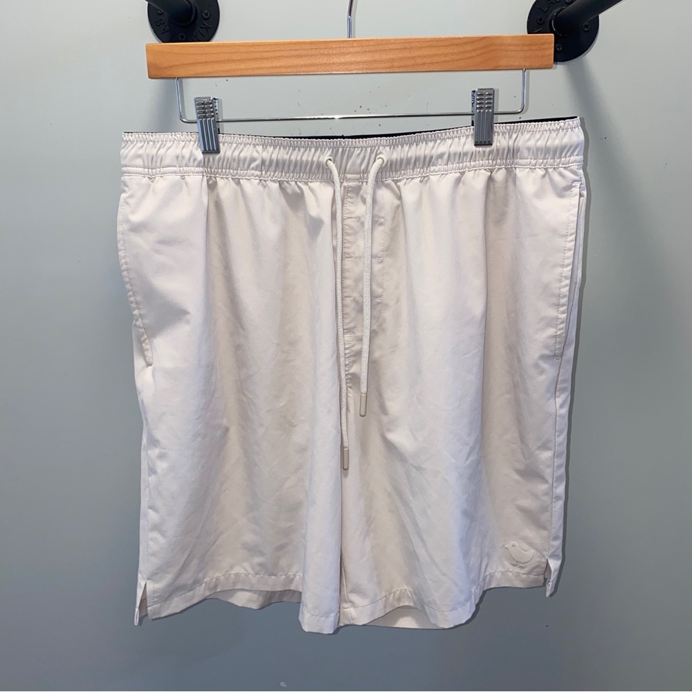 Bad Birdie Active Athletic Golf Short - Beige - Sand Shell Color Men’s Large